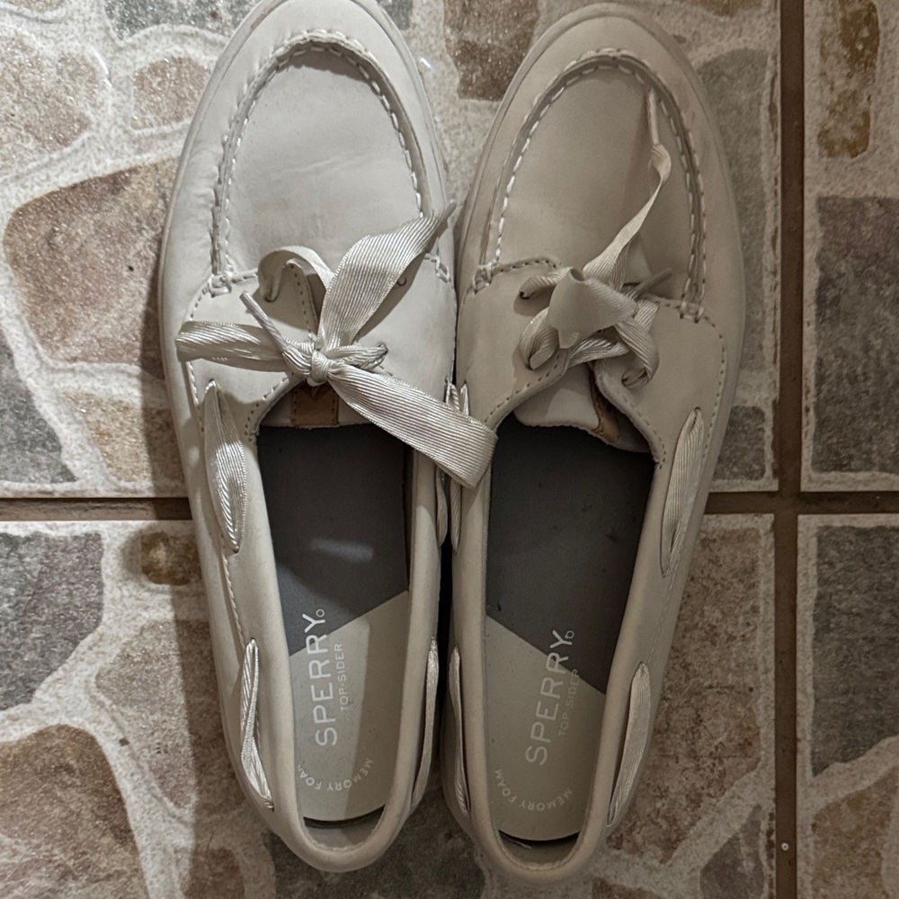 Sperry Men's Light Gray Boat Shoes